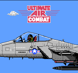 Ultimate Air Combat (USA) Title Screen